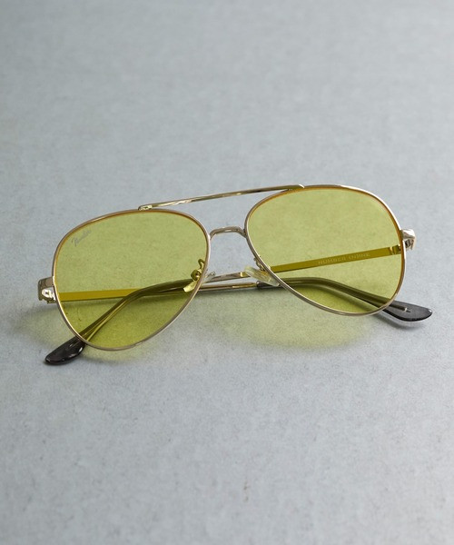 AVIATOR TEAR DROP SUNGLASSES / Metal Frame Teardrop Sunglasses - UV Protection - S26GNA001