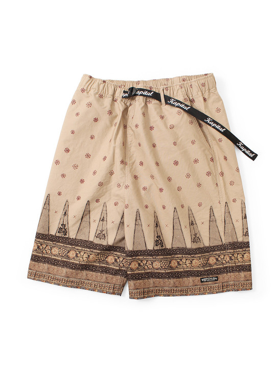 40/2 Combed Weather Fabric, Sarasa Pattern Easy Shorts K2604SP118