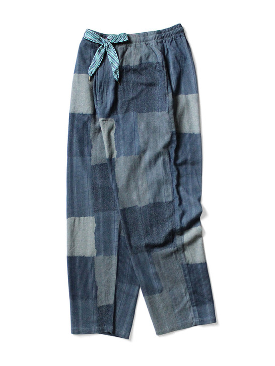 Cotton TUGIHAGI Pattern Easy Pants K2505LP217EK-1871LP