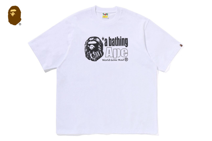 APE HEAD LOGO RELAXED FIT TEE 1M30-110-318