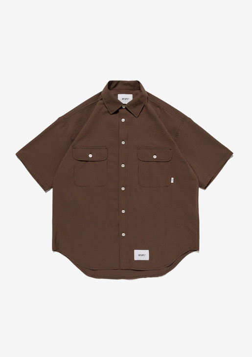 WTAPS Shirt WCPO / SS / CTPL. SUCKER. TEXTILE