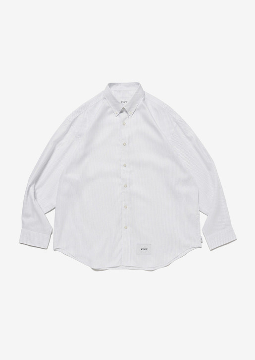 WTAPS Shirt BD 02 / LS / COTTON. HERRINGBONE. TEXTILE. OF