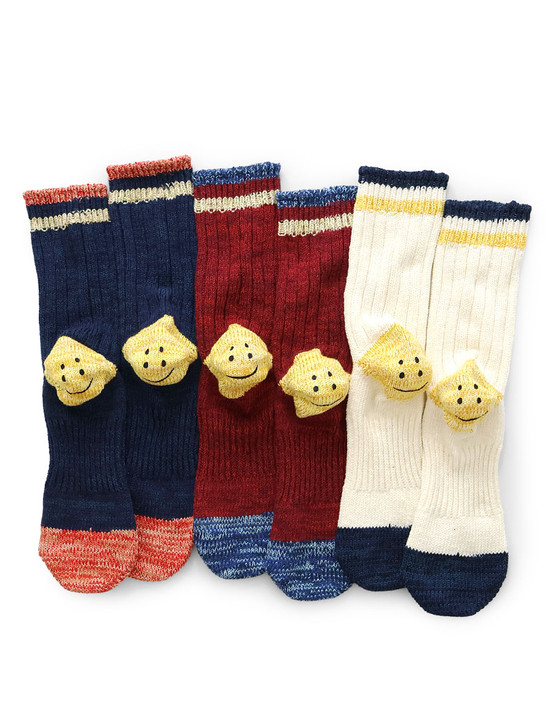 60 Pairs IVY RAINBOWY HAPPY HEEL Hold Socks EK-1364XSEK-1364XSA