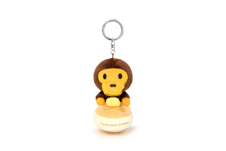 BABY MILO PANCAKE PLUSH DOLL KEYCHAIN AM20-182-343