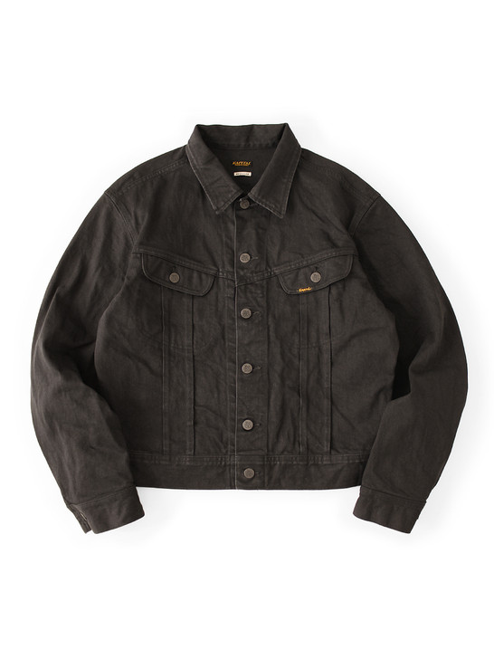 14Oz Black x Black Denim Westerner Regular K2603LJ055