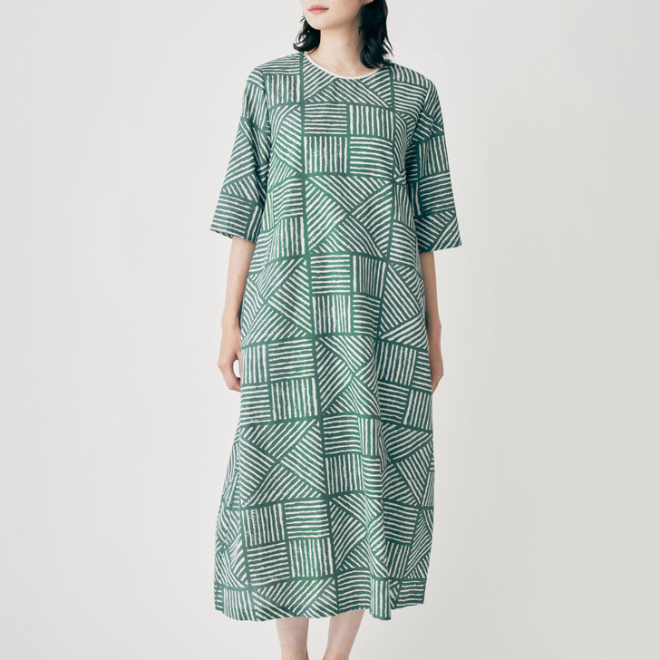 Panier Crew Neck Dress ADS3146