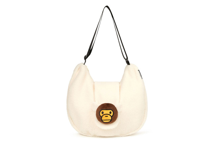 BABY MILO FAUX FUR LARGE TOTE BAG AM20-189-338