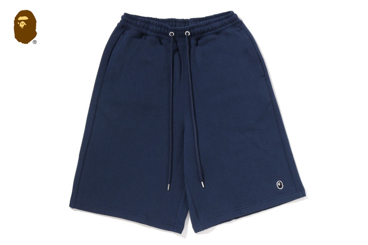 ONE POINT KNEE LENGTH RELAXED FIT SWEAT SHORTS 1M80-153-302