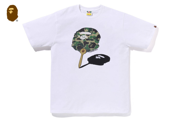 ABC CAMO JAPANESE FAN APE HEAD TEE 1M72-110-007