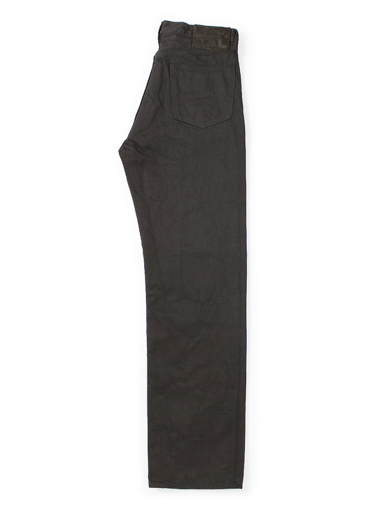 14Oz Black x Black Denim 5-Pocket Monkey TH (Zip Closure) K2603LP056