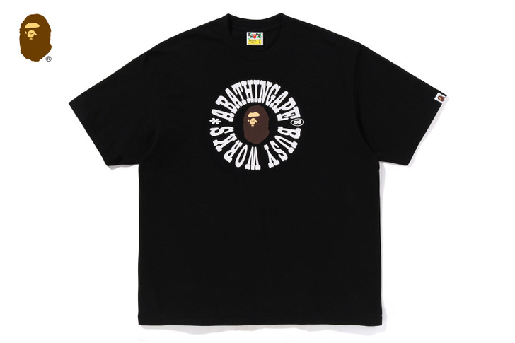 BUSY WORKS LOGO RELAXED FIT TEE 1M80-110-322