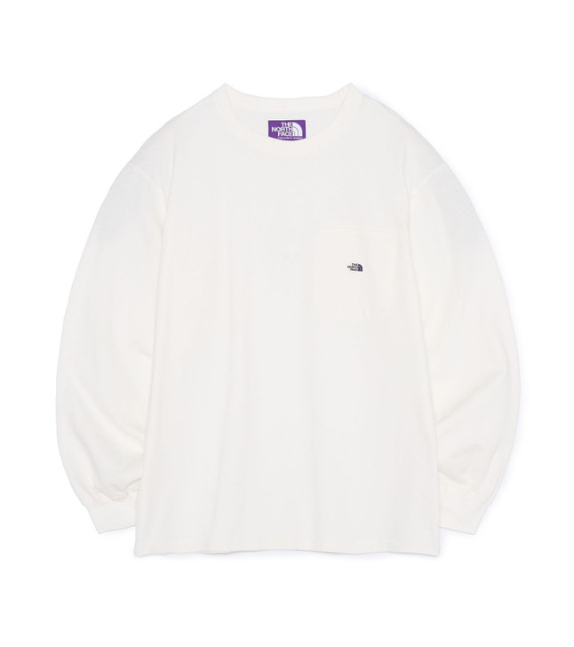 THE NORTH FACE Purple Label 8oz Field Long Sleeve Pocket Tee N25FT063 8930
