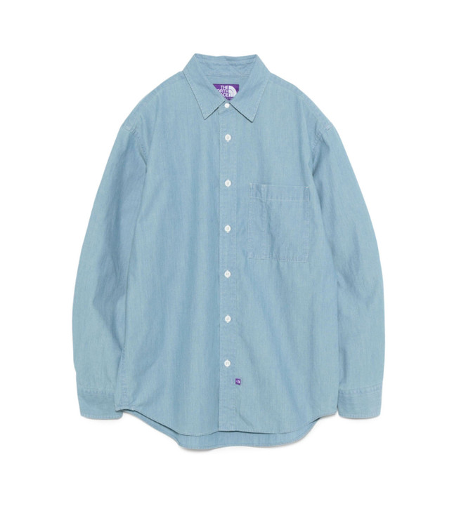 THE NORTH FACE Purple Label Regular Collar Chambray Field Shirt N25FG061 8929
