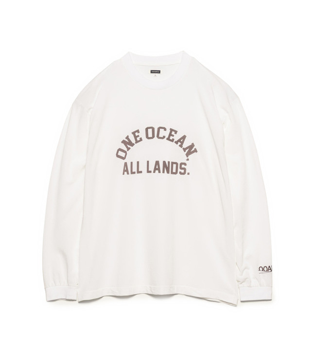 nanamica OOAL Graphic Long Sleeve Tee S26FT003 8731