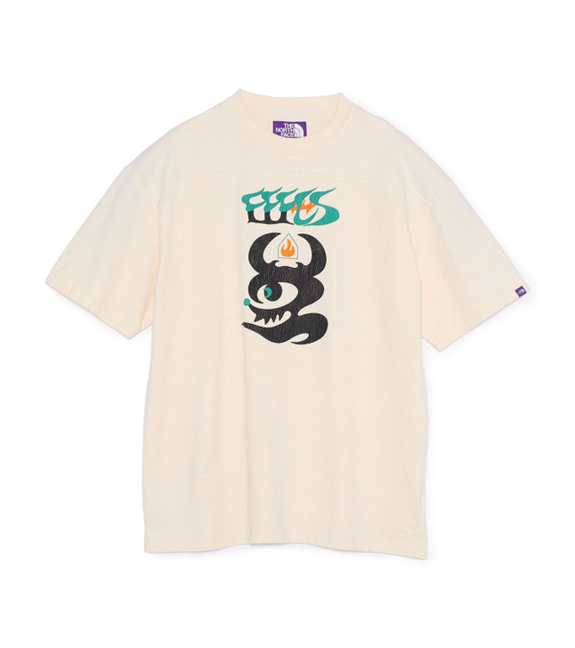 THE NORTH FACE Purple Label FFFES Graphic Football Tee N26FT018 8873