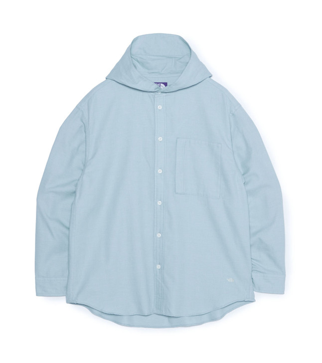 THE NORTH FACE Purple Label Royal Oxford Mountain Hooded Shirt N26FG007 8862