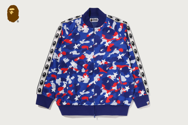 STA STRIKE CAMO RELAXED FIT TRACK JACKET 1M80-115-003