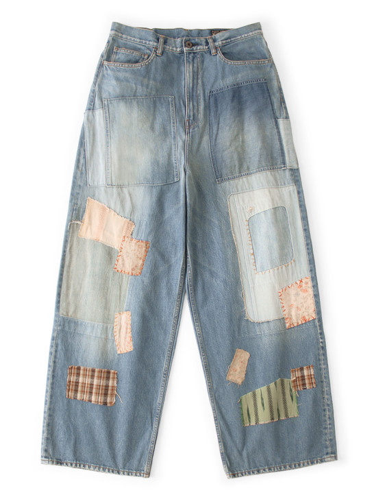 14Oz Denim 5-Pocket Baggy Pants (Bethel-pal Remake) K2604LP086
