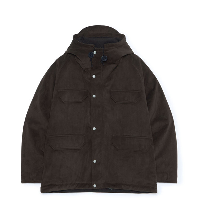 THE NORTH FACE Purple Label Synthetic Leather Mountain Parka N26FA022 8877