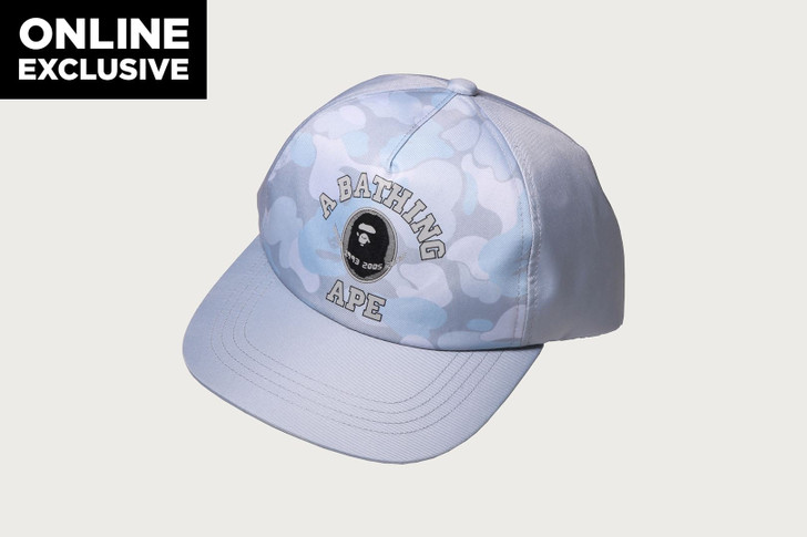 BAPE CARD COLLEGE PANEL CAP BAPEC 1M75-180-001