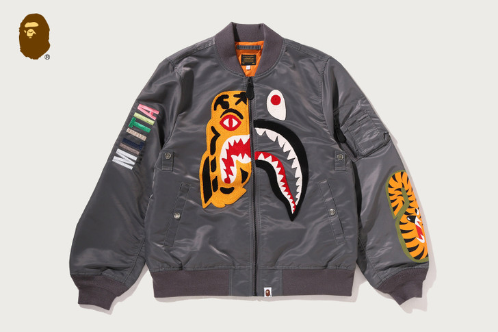 TIGER SHARK BOMBER JACKET 1M80-140-007