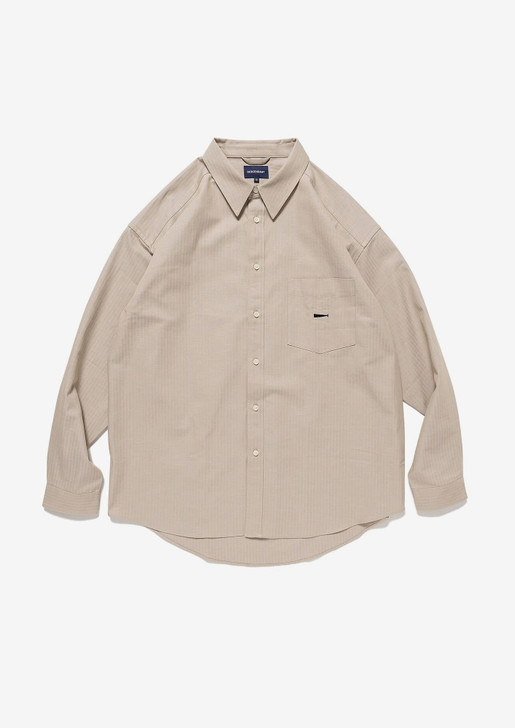 PALM HERRINGBONE LS SHIRT 262TQDS-SHM04