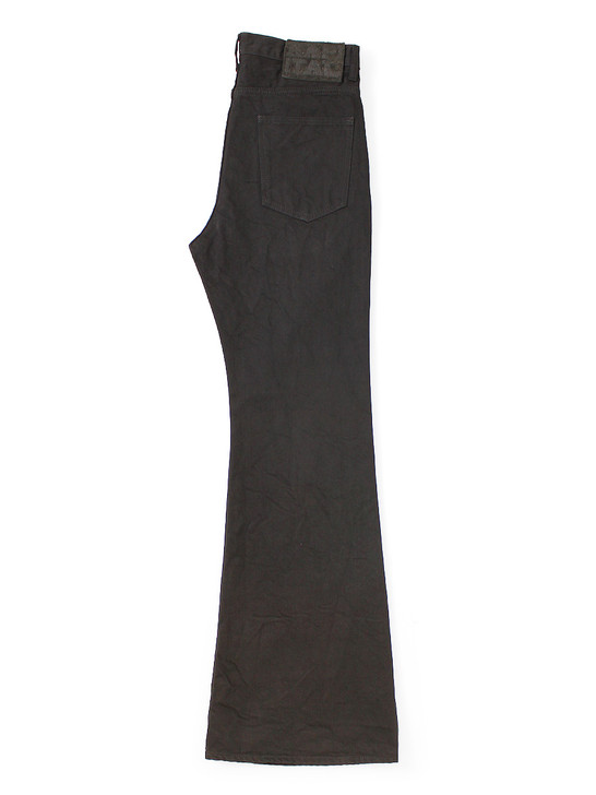 14Oz Black x Black Denim 5-Pocket OKABELLBO (L's) K2603LP057