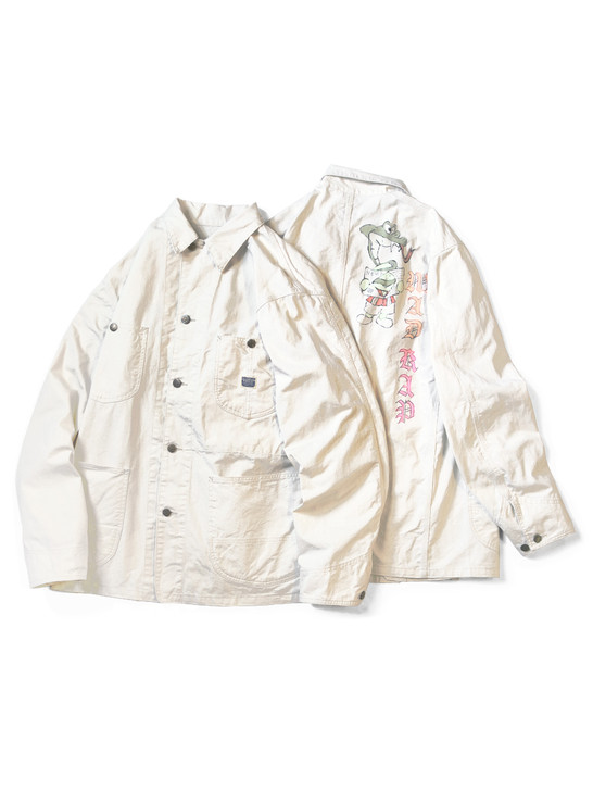 Uneven Twill Cactus Beer Jacket K2503LJ082
