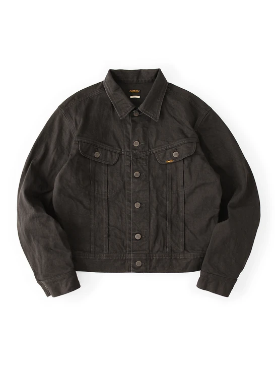 14Oz Black x Black Denim Westerner Regular K2603LJ055