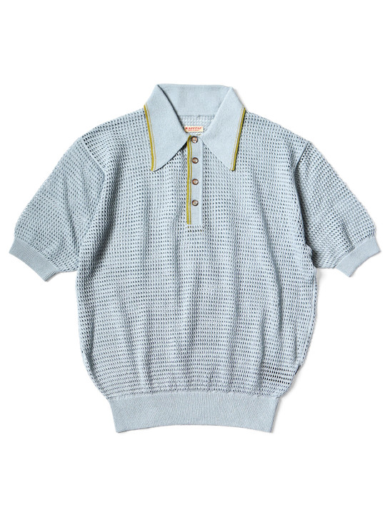 12G Mesh Knit Carol Polo K2405KN228