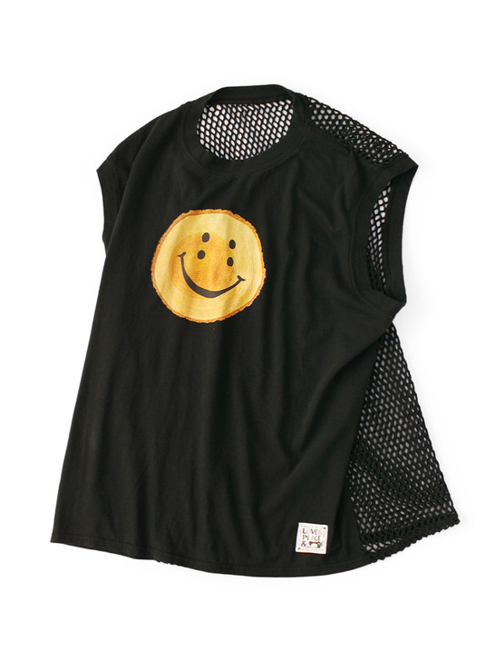 20/- Cotton Jersey Sleeveless Big T-Shirt (RAINBOWY Tree Stump Print) K2606SC240