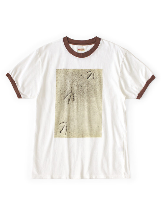 20/- Jersey Ringer T-shirt (GULL FOOTpt) K2605SC184