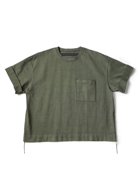 16/- Heavyweight Jersey ARMY Beach Pack T-Shirt EK-1167SCAEK-1167SCB