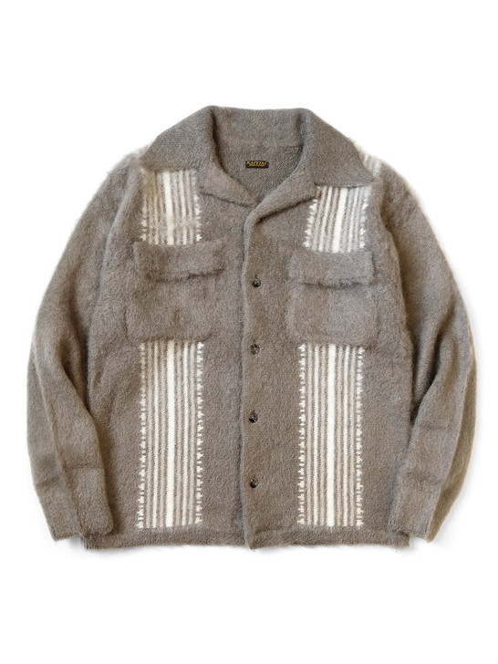 7G Mohair Knit Board Shirt K2410KN108
