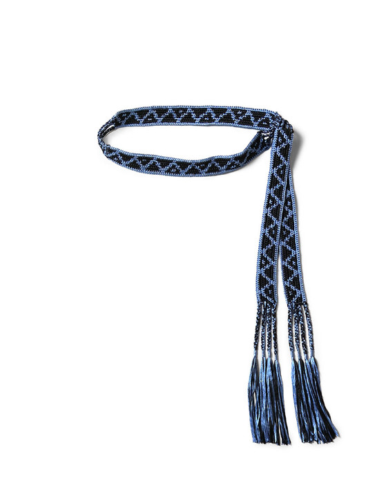 Macrame Maxi Belt (Chippewa Basket Mountain Pattern) K2509XG526