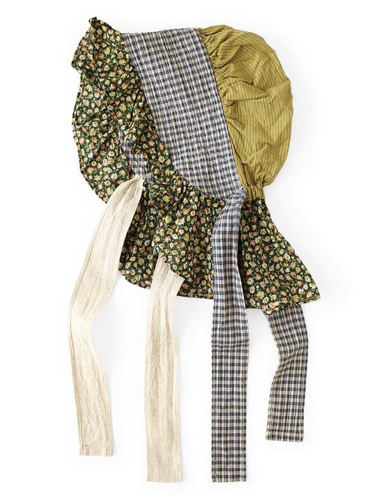 Patchwork Farmy Frill Hat K2604XH519