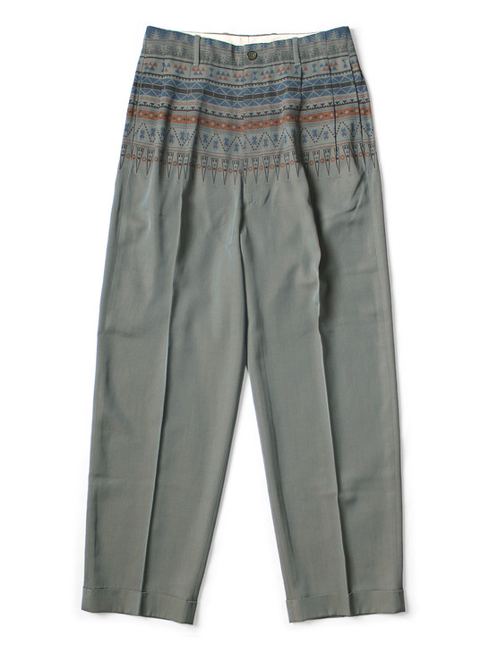 Wool Serge Trousers (Towncraft Tribe Pattern) K2512LP215