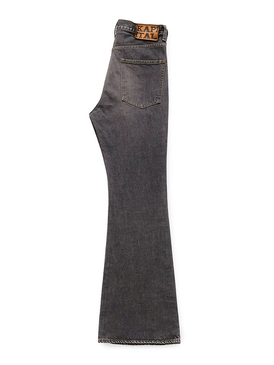 14Oz Black Denim 5-Pocket OKABELLBO (M's) K2604LP115