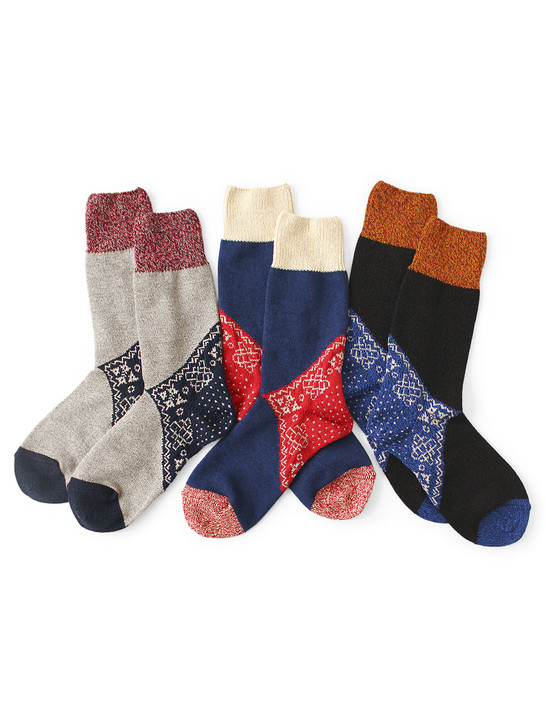 96 Pairs of Heel Bandana Socks EK-552EK-552XS