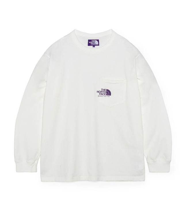 THE NORTH FACE Purple Label 7oz Field Long Sleeve Pocket Tee N26FT080 9058