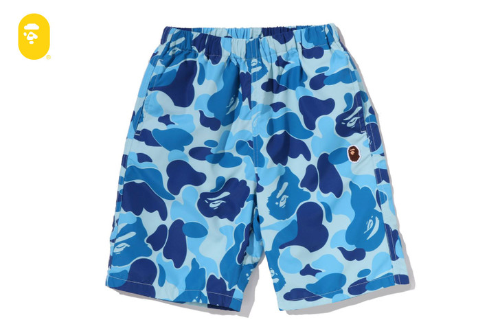 ABC CAMO APE HEAD ONE POINT BEACH SHORTS 1M30-353-009