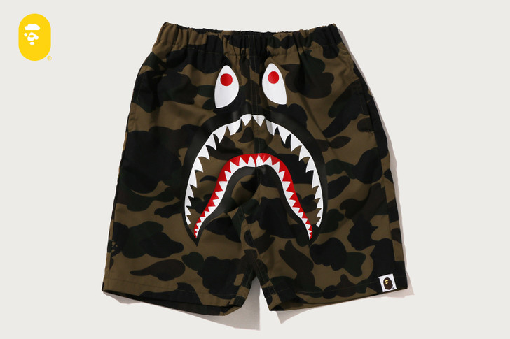 1ST CAMO SHARK BEACH SHORTS 1M70-353-001