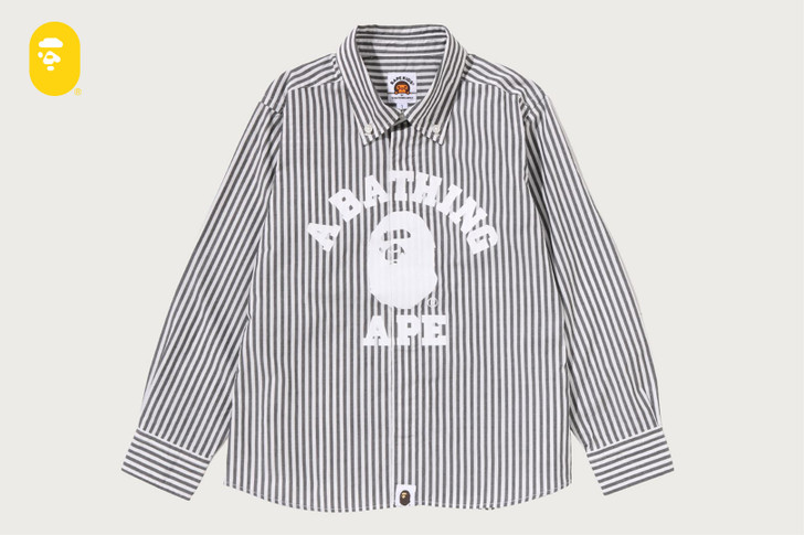 COLLEGE STRIPE OXFORD BD LS SHIRT 1M80-331-003