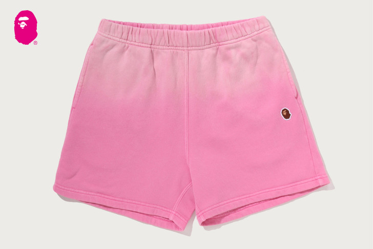 GARMENT DYE ONE POINT SWEAT SHORTS 1M80-253-305