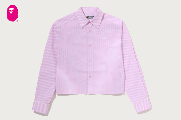BAPE LOGO STRIPE SHIRT #2 1M80-231-303