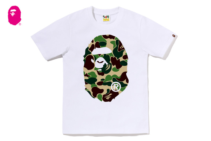 ABC CAMO BIG APE HEAD TEE 1M80-210-006