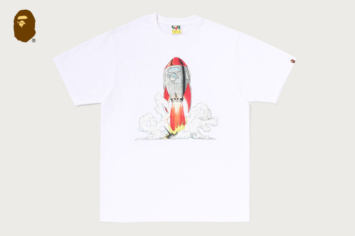 APE HEAD ROCKET TEE 1M70-110-011