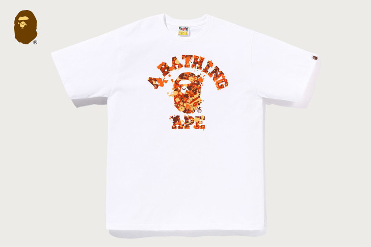 SPLASH CAMO COLLEGE TEE 1M80-110-034