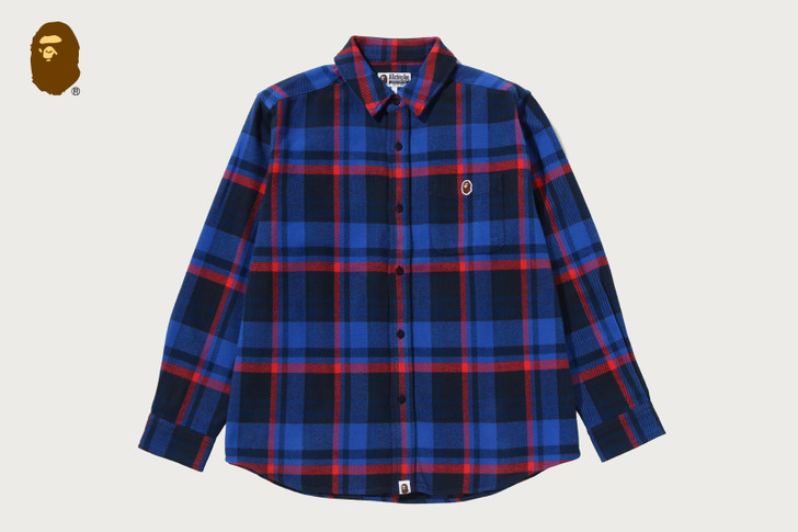 BAPE CHECK SHIRT 1M70-131-001