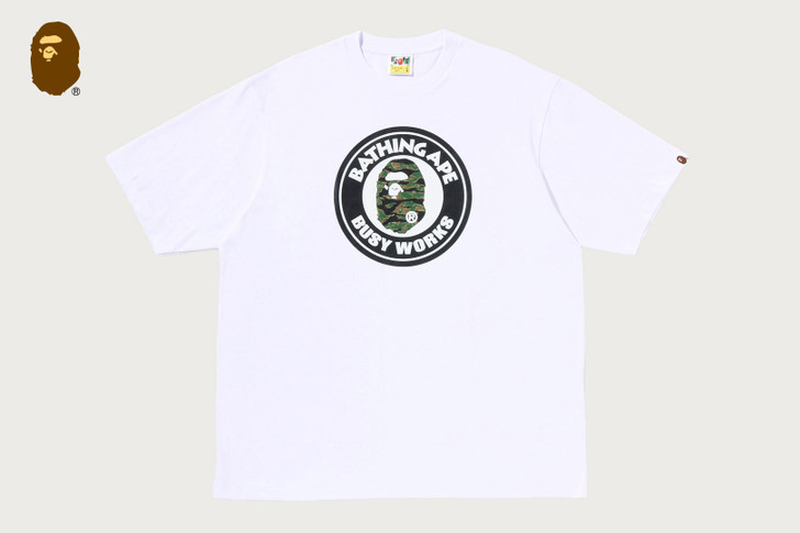TIGER CAMO BUSY WORKS RELAXED FIT TEE 1M80-110-350